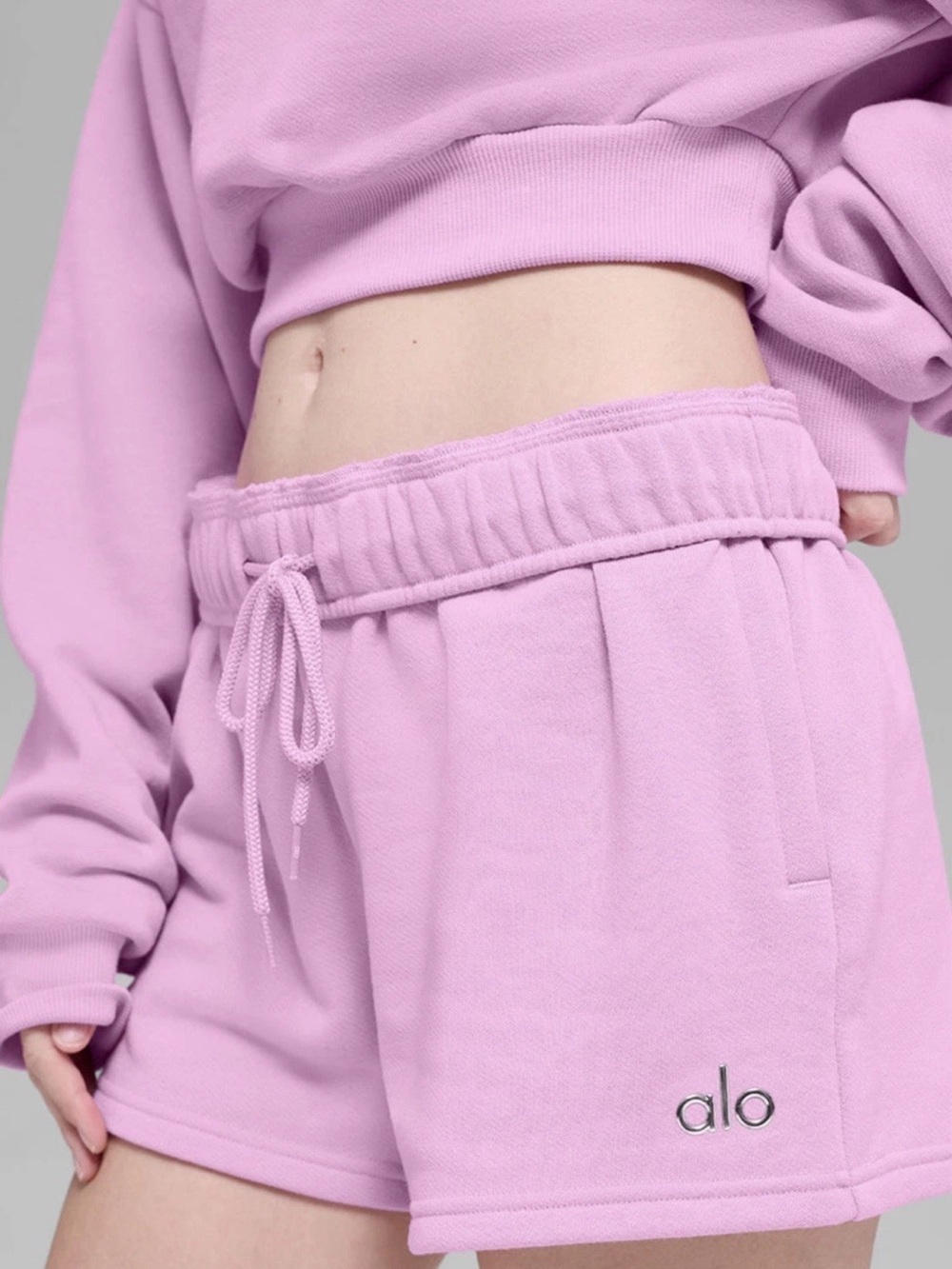 New Alo Accolade Short - Candy Heart Pink S Authentic NWT